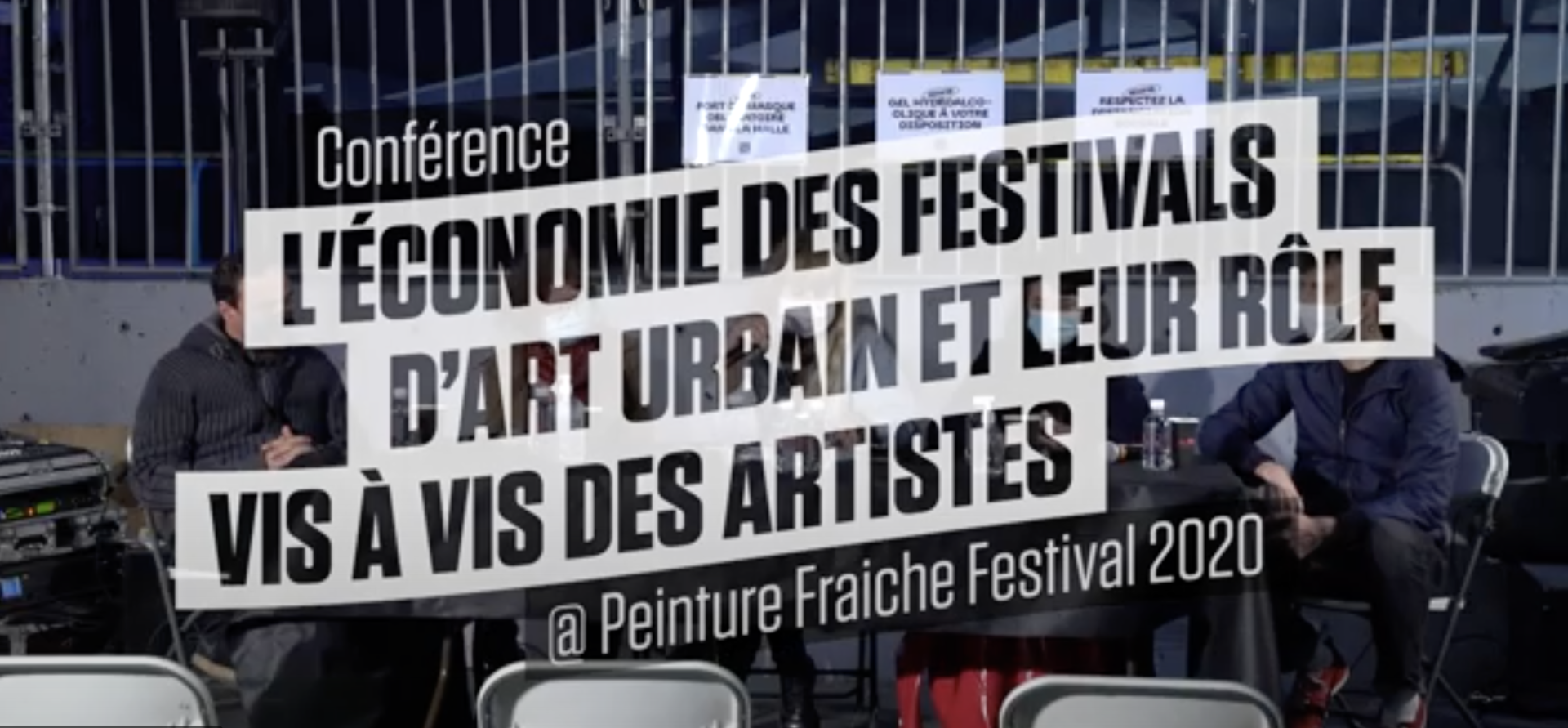 image de la conférence peinture fraiche festival