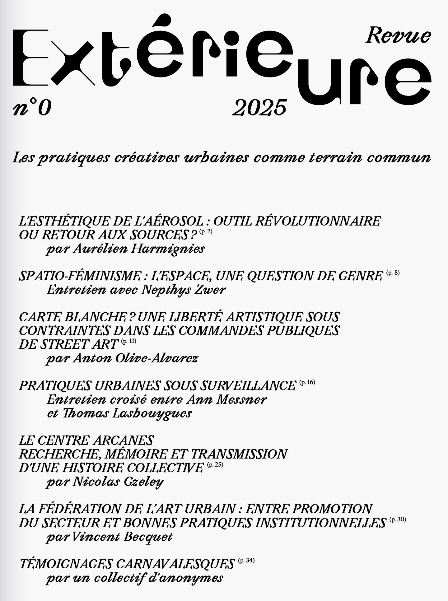 Etude nationale sur l'Art Urbain 2019